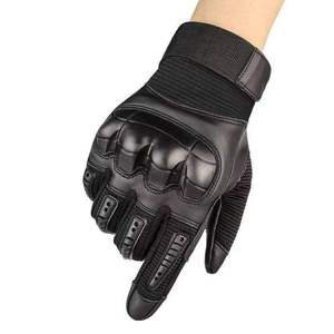 Gants tactiques demi-doigts pour sports de plein air, pour hommes et femmes, antidérapants, respirants, en nylon, pour l'équitation et le combat, de fabrication industrielle - Product Image 1