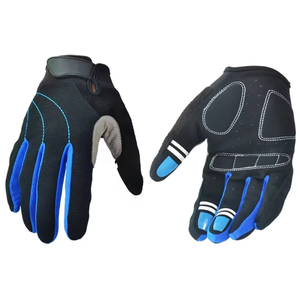 Custom half-finger gloves made of comfortable polyester material for motorcyclists, perfect for the summer season. - Product Image 6