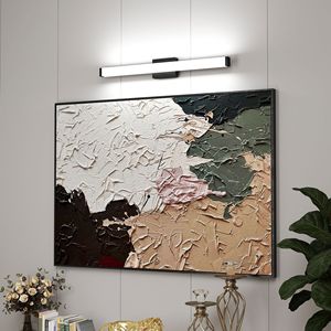 Modern 33-Inch Bathroom <b>Vanity</b> <b>Light</b> 18W LED Bath <b>Lights</b> with Cool White 6000K Black <b>Vanity</b> <b>Mirror</b> 6000K - Product Image 4