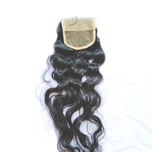 Extensiones de Cabello Humano Natural Ondulado con Cutícula Alineada, Estilo Suelto Profundo, Color Negro, Precio de Fábrica al por Mayor de la India - Product Image 4
