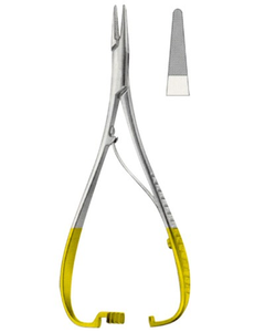 Portaagujas Dentales Manuales Ergonómicos MATHIEU, Pinzas Quirúrgicas de Acero Inoxidable Alemán de Primera Calidad, Clase I, Autoclavables, Certificación CE - Product Image 1