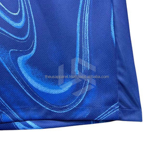 Maillots de football à manches courtes en polyester et élasthanne 100 % avec impression par sublimation, dernier design, nouvelle collection, vêtements de sport, tenue de football - Product Image 4
