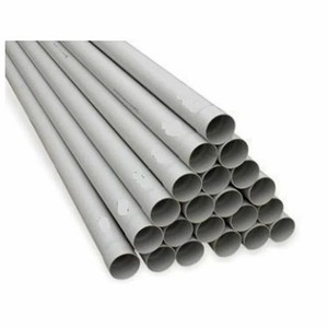 Tuyau d'alimentation en eau en PVC durable de 110 mm, 4 pouces, joint à ciment solvant auto-adhésif, longueur de trois mètres, pour systèmes de plomberie à haut débit - Product Image 1