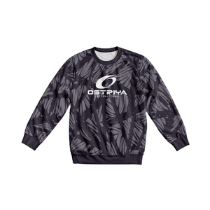 Wholesale Men's Fashion Sweatshirt Heat-Transfer Printed 100% Polyester Winter Pullover Crew Neck Sweatshirts Regular Fit Fleece - Product Image 1