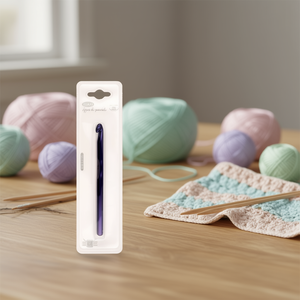 Uncinetto Ilan 10 mm in alluminio per lavoro a maglia e uncinetto - Product Image 2