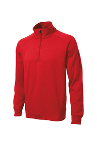 Sudadera de moda para hombre con media cremallera, forro polar, tejido, logotipo personalizado, cuello alto, cremallera de cuarto, transpirable, estampado digital, para invierno 2026 - Product Image 6