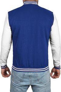 Nouvelle arrivée, veste en polaire de haute qualité de couleur bleue, légère, imperméable, coupe-vent, vestes de sport personnalisées, fabricant - Product Image 3