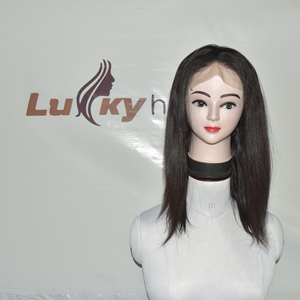 Servicio de Costura de Pelucas de Cabello Humano Remy Rizado Bohemio al por Mayor, Máximo Volumen, Ondas Profundas para Máquina de Pelucas, Doble Trama - Product Image 3