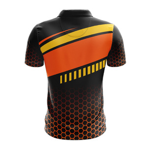 Venta al por mayor de impresión por sublimación personalizada patrón sólido ropa deportiva Jersey tela para hombres y mujeres OEM/ODM para Polos - Product Image 4