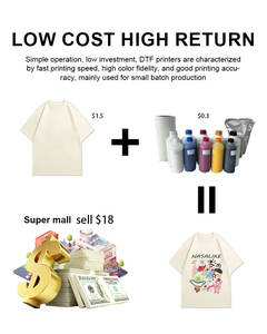 <span class=keywords><strong>Imprimante</strong></span> UV automatique, <span class=keywords><strong>imprimante</strong></span> d'autocollants, <span class=keywords><strong>imprimante</strong></span> UV A3, plaque pour bois, tissu, cuir, bouteille, métal, golf, étuis de téléphone - Product Image 2