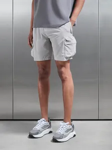 Wholesale Men Cargo Shorts Lightweight Stretch Nylon Tactical Shorts Elastic Waist Utility Shorts with Cargo Pockets - Product Image 1