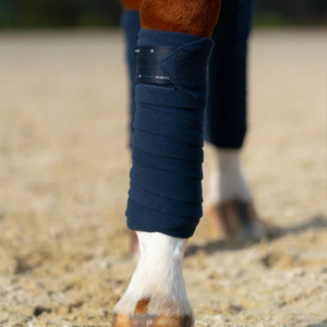 Bandages de protection pour jambes d'équitation en polaire durable avec fermeture Velcro pour l'équitation et l'entraînement (vente en gros) - Product Image 6