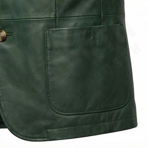 Chaqueta de Motociclista de Cuero Genuino para Hombre de la Mejor Calidad, Nueva Colección de Invierno, Chaquetas de Motocicleta con Protecciones Desmontables Personalizadas - Product Image 5