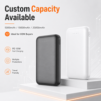 Nouvelle Station d'Énergie Portable 5000 mAh pour iPhone – Chargeur de Téléphone Portable 10000 mAh, 30000 mAh, 50000 mAh, 100000 mAh