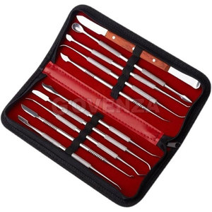 Juego de Instrumentos para Tallar Cera de Laboratorio Dental, 10 Piezas, Acero Inoxidable, Agarre Ergonómico Manual, con Estuche de Almacenamiento para Laboratorio Dental - Product Image 4