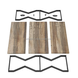 Estante decorativo duradero de diseño de acero de 3 piezas para soportes y estantes de almacenamiento de muebles de interior fabricado en Vietnam ODM/OEM - Product Image 2