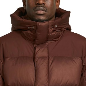 Chaqueta Acolchada para Hombre, con Cierre Frontal, Casual, Transpirable, de Secado Rápido, Resistente al Viento, para Invierno, Corte Regular, Color Sólido, PU - Product Image 6
