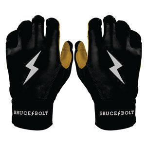 Gants de frappe à manchette courte de la série originale, noirs, design léger, pour utilisation en intérieur et en extérieur, fournisseur de gants de sport BRUCE BOLT - Product Image 1
