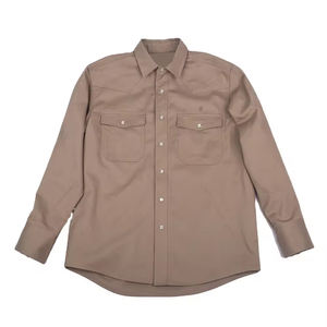 Descuento por Compra al por Mayor, Camisa de Trabajo Resistente al Fuego de Alta Visibilidad, Proveedor de Uniformes de Seguridad Reflectantes de Poliéster 100% Ripstop Duradero - Product Image 1