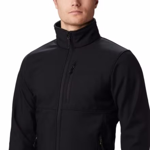 Chaqueta Softshell para Hombre, Impermeable, con Cierre Completo, Forro Polar, Cuello Alto, para Senderismo Invernal, Trabajo y Viajes - Product Image 3
