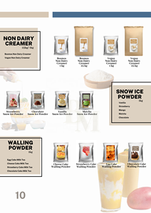 Bosmos Taro en polvo 1kg Mejor suplemento de té de burbujas de Taiwán Embalado en bolsa Calidad Premium - Product Image 5