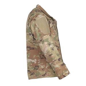 Camisa Táctica Multicam de Algodón de Manga Larga con Bolsillos en el Pecho y Paneles en los Hombros para Uniforme Masculino de Uso en Exteriores - Product Image 2