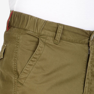 Professional Plus Size Casual Men's High Waist Canvas <b>Cargo</b> <b>Shorts</b> Breathable Quick Dry Eco-Friendly Drawstring Closure Solid - Product Image 5