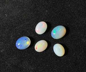 Natural Ethiopian <b>Opal</b> Multi Color Gemstones Loose Stones For Jewelry Making <b>Rings</b> Pendants Earrings Play Of Color - Product Image 3