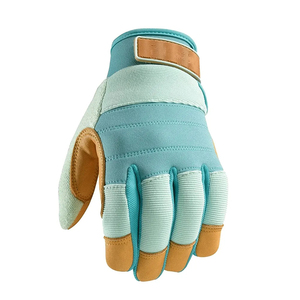 Gants de travail en cuir synthétique microfibre, gants de sécurité à haute adhérence - Product Image 6