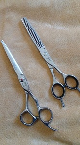 High Grade Japanese Stainless Steel Hair Thinning Scissor & Barber Scissors <b>Shears</b> - Product Image 5