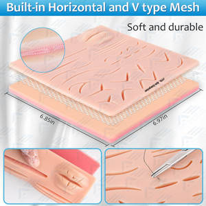Kit de pratique de suture en nylon complet personnalisé de haute qualité Kits de suture de formation des étudiants en médecine avec outils essentiels - Product Image 3