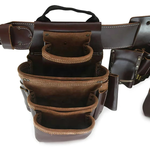Meilleur prix sur les sacs à outils en cuir véritable de qualité supérieure, durables, de couleur personnalisée, avec support OEM/ODM - Product Image 5