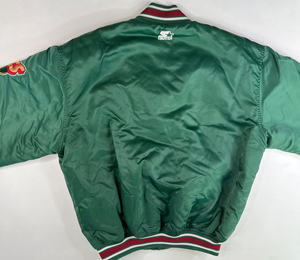 Custom College Embroidered Satin <b>Reversible</b> Bomber <b>Jacket</b> for Men-Waterproof Breathable Quick Dry Eco-Friendly with Custom Color - Product Image 2