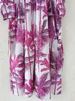 Robe longue bohème 100 % coton pour femme, imprimé floral fantaisie, coupe évasée, vente en gros, export Inde à bas prix