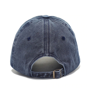 Casquette de baseball unisexe 6 panneaux réglable en coton lavé couleur unie décontractée pour adultes toutes saisons - Product Image 6