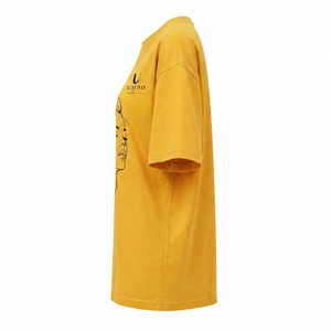 เสื้อยืดโอเวอร์ไซส์พรีเมียมสำหรับผู้หญิง คุณภาพสูง ผลิตจากผ้าฝ้ายลำลอง พร้อมบริการสกรีนโลโก้ตามสั่ง บริการ OEM ขนาดตามสั่ง รับผลิตแบรนด์ส่วนตัว - Product Image 2