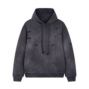 Novedad 2026: Sudadera con Capucha Vintage Personalizada para Hombre, Lavado Ácido Regular, Marca Privada, 100% Algodón, Transpirable, Antiarrugas, para Invierno - Product Image 1