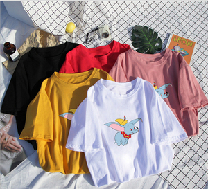 Camisetas Lisas de Alta Calidad para Mujer, Nuevo Diseño, Impresión Personalizada, Camisetas de Cuello Redondo a la Moda para Mujer, al por Mayor - Product Image 2