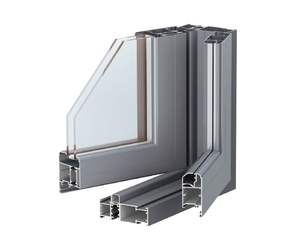 Perfil de Extrusión de Aluminio 6063 T5 para Ventanas y Puertas |   Aluminio Anodizado / con Recubrimiento en Polvo CNW VIETNAM - Product Image 1