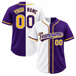 Maillot de baseball personnalisé bleu marine et blanc, imprimé par sublimation, nom de l'équipe 00, polyester respirant, unisexe adulte, manches courtes - Product Image 6