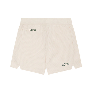 Pantalones Cortos de Baloncesto de Malla 100% Poliéster Premium para Hombre, con Logotipo Frontal, Cintura Media, Lujo Urbano, OEM, Personalizados, Deportivos, Moda de Verano - Product Image 6