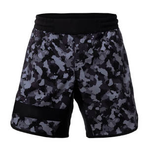 Shorts de MMA de Alta Calidad en Spandex y Poliéster para Gimnasio, Fitness y Ejercicio, con Cintura Elástica - Product Image 1