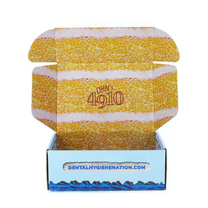 Custom Printed Corrugated Clothing Mailer <b>Box</b> for Underwear, Socks & E-commerce Packaging - Product Image 3