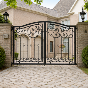 Portails en fer forgé haut de gamme : Améliorez la sécurité et l'esthétique de votre maison moderne avec des œuvres d'art métalliques maîtrisées dès maintenant. - Product Image 3