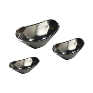 Plateau carré en argent avec support pour fêtes, restaurants et cuisine, idéal pour servir, à prix avantageux. - Product Image 2