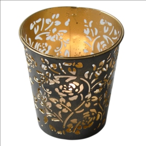 <b>Christmas</b> Decorative Iron Tealight Candle Holder Elegant Votive Stand for Home Wedding Table and Party Decor - Product Image 4