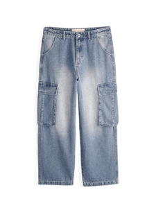 Pantalones Largos de Mezclilla Holgados para Hombre, de Alta Calidad, Transpirables, de Algodón, Casuales, Estilo Urbano, Personalizados - Product Image 2