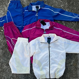 Buen Proveedor, Nueva Llegada, Conjunto de Pantalones Cortos y Chaqueta con Cierre de Alta Calidad para Hombre, Traje Deportivo, Logotipo Personalizado, Conjuntos Memory - Product Image 1