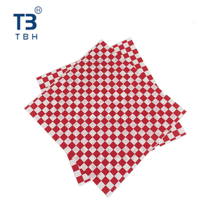 Papier d'emballage pour sandwichs et burgers, enduit anti-graisse, 30x30cm, avec logo personnalisé, pour vendeurs TBH Malaisie, les plus vendus, pour les propriétaires de stands alimentaires, les fêtes et les événements - Product Image 2