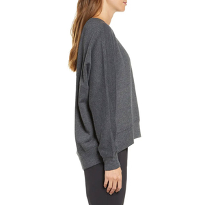 Sudadera Oversize para Mujer, Algodón Premium, Corte Holgado, Manga Larga, Cuello Redondo, Estilo Casual Urbano, Suave y Cálida - Product Image 2
